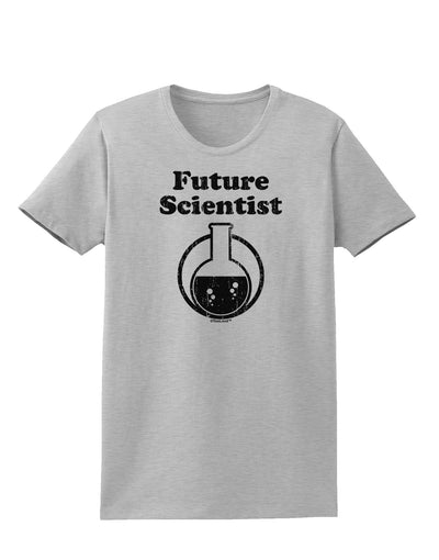 Future Scientist Distressed Womens T-Shirt-Womens T-Shirt-TooLoud-AshGray-X-Small-Davson Sales