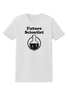 Future Scientist Distressed Womens T-Shirt-Womens T-Shirt-TooLoud-White-X-Small-Davson Sales