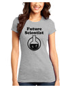 Future Scientist Juniors T-Shirt-Womens Juniors T-Shirt-TooLoud-Ash-Gray-Juniors Fitted X-Small-Davson Sales