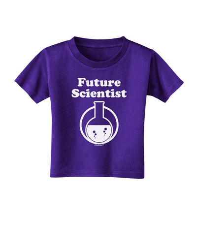 Future Scientist Toddler T-Shirt Dark-Toddler T-Shirt-TooLoud-Purple-2T-Davson Sales