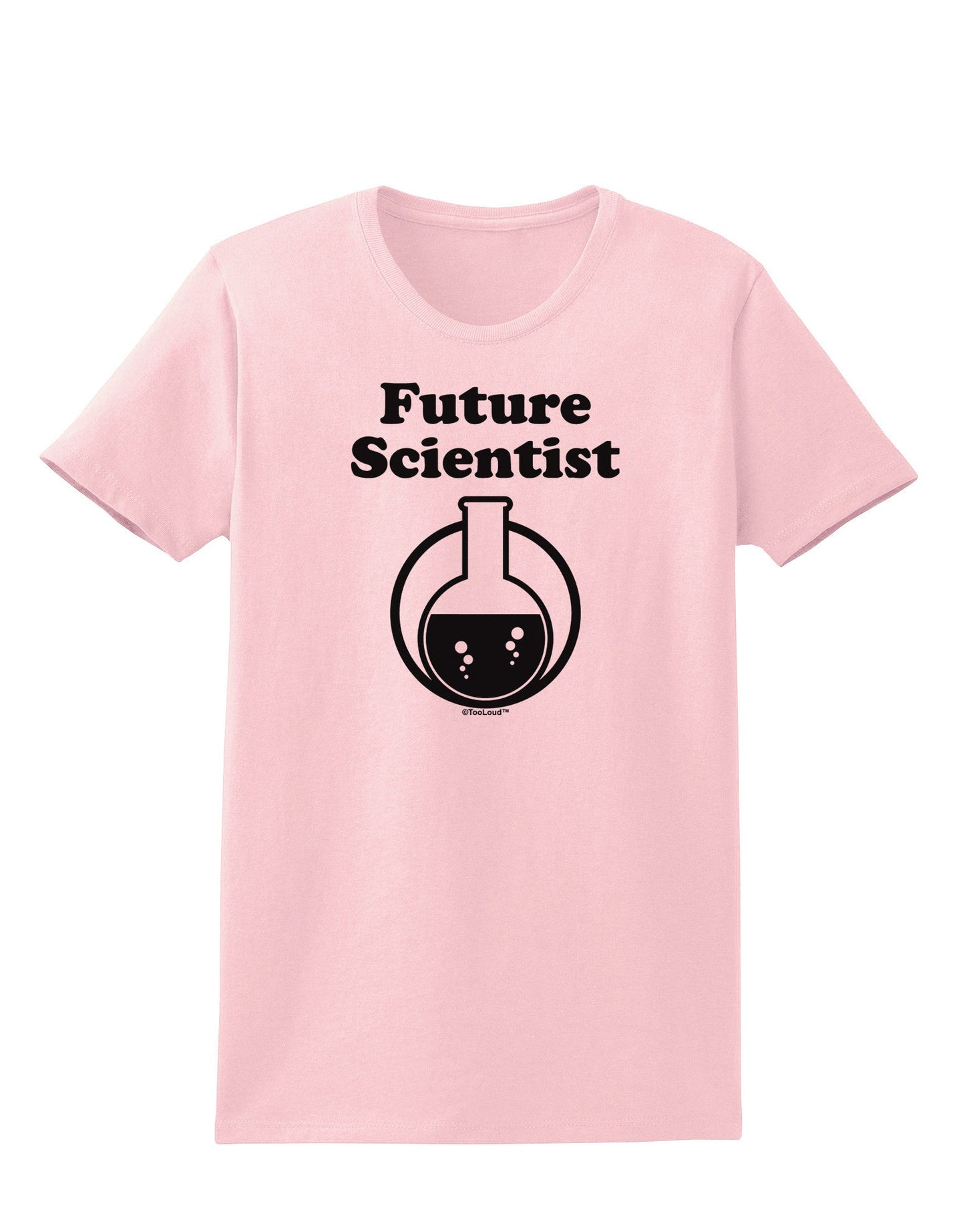 Future Scientist Womens T-Shirt-Womens T-Shirt-TooLoud-PalePink-X-Small-Davson Sales