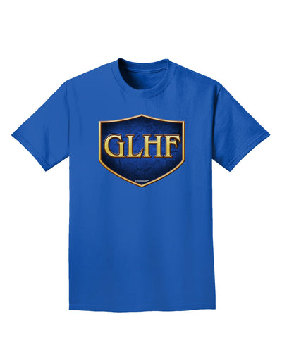 GLHF - Good Luck Have Fun Adult Dark T-Shirt by TooLoud-Mens T-Shirt-TooLoud-Royal-Blue-Small-Davson Sales