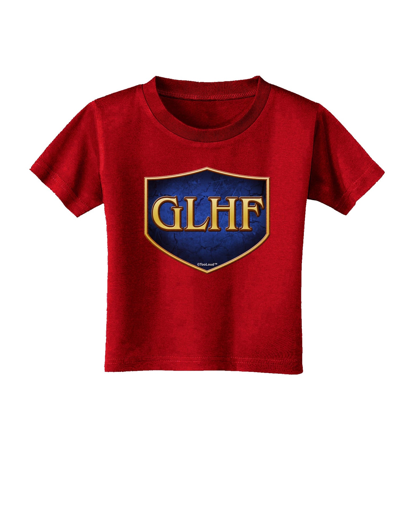 GLHF - Good Luck Have Fun Toddler T-Shirt Dark by TooLoud-Toddler T-Shirt-TooLoud-Red-2T-Davson Sales