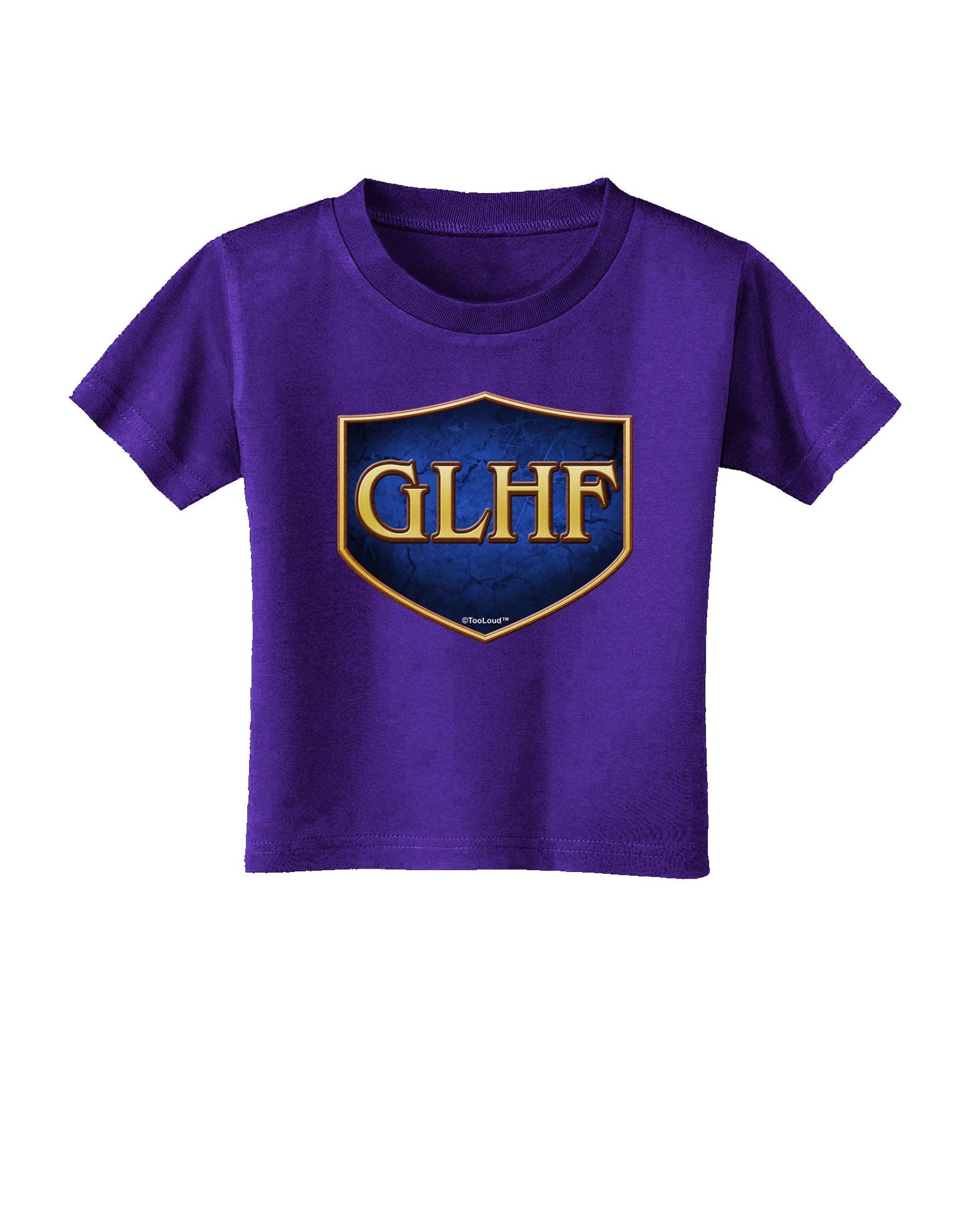 GLHF - Good Luck Have Fun Toddler T-Shirt Dark by TooLoud-Toddler T-Shirt-TooLoud-Purple-2T-Davson Sales
