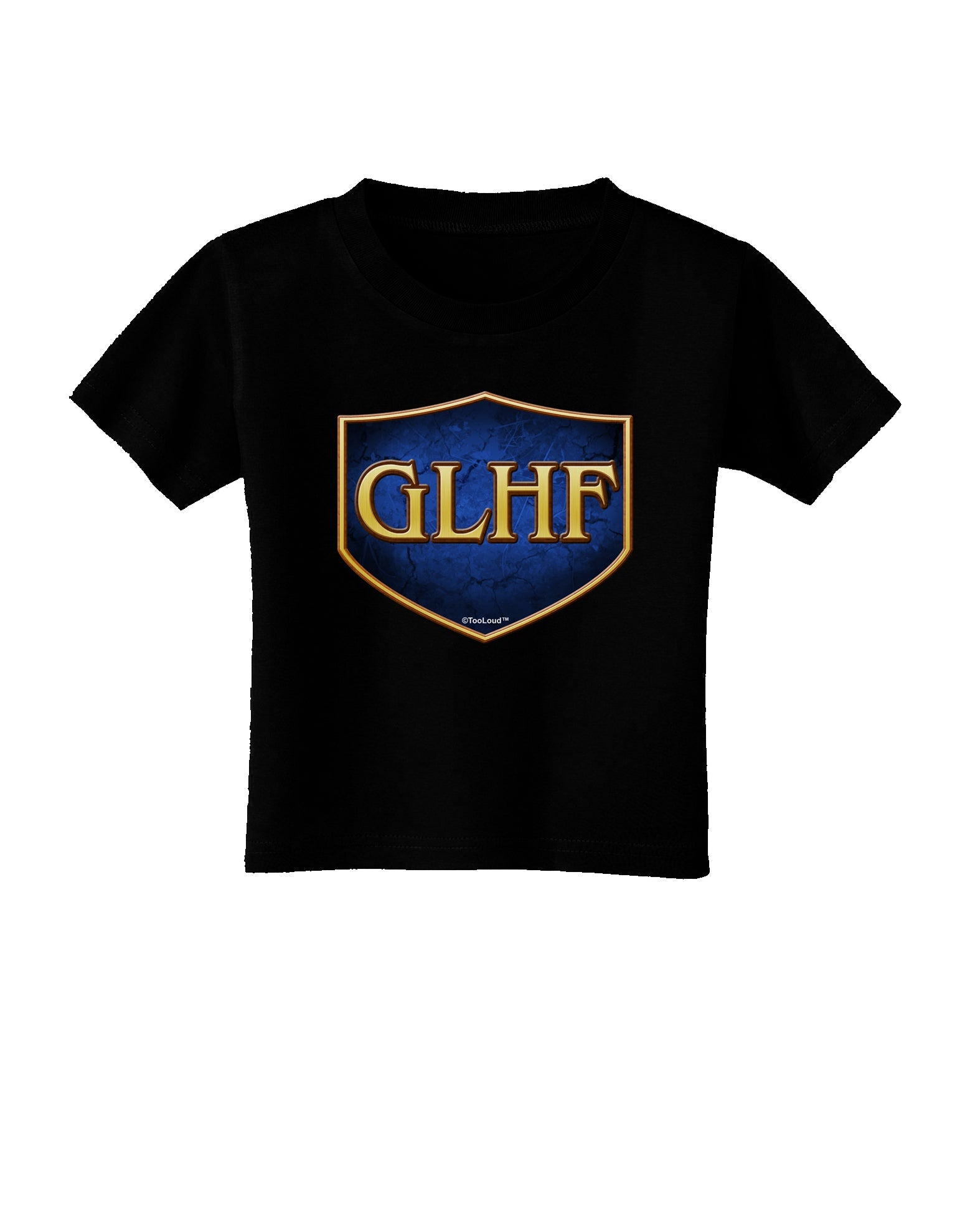 GLHF - Good Luck Have Fun Toddler T-Shirt Dark by TooLoud-Toddler T-Shirt-TooLoud-Black-2T-Davson Sales