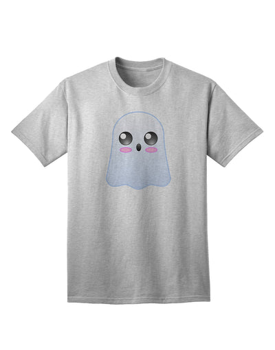 Gabe the Adorable Ghost - Halloween-themed Adult T-Shirt-Mens T-shirts-TooLoud-AshGray-Small-Davson Sales