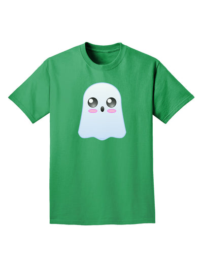 Gabe the Cute Ghost - Halloween Adult Dark T-Shirt-Mens T-Shirt-TooLoud-Kelly-Green-Small-Davson Sales