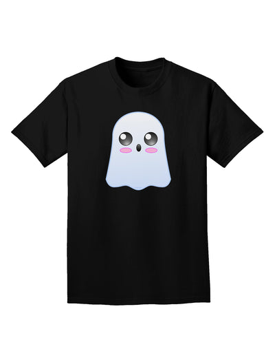 Gabe the Cute Ghost - Halloween Adult Dark T-Shirt-Mens T-Shirt-TooLoud-Black-Small-Davson Sales