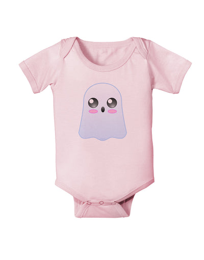 Gabe the Cute Ghost - Halloween Baby Romper Bodysuit-Baby Romper-TooLoud-Light-Pink-06-Months-Davson Sales