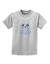 Gabe the Cute Ghost - Halloween Childrens T-Shirt-Childrens T-Shirt-TooLoud-AshGray-X-Small-Davson Sales