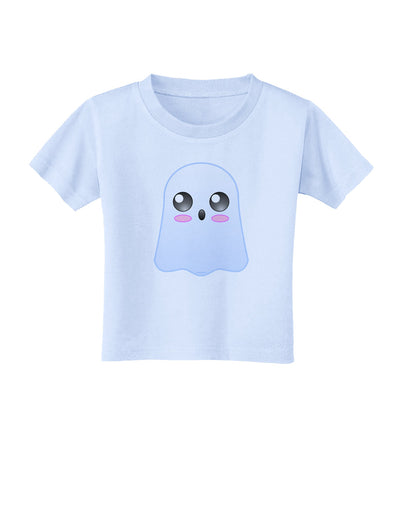 Gabe the Cute Ghost - Halloween Toddler T-Shirt-Toddler T-Shirt-TooLoud-Light-Blue-2T-Davson Sales