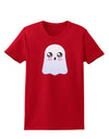 Gabe the Cute Ghost - Halloween Womens Dark T-Shirt-Womens T-Shirt-TooLoud-Red-X-Small-Davson Sales