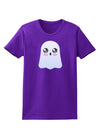 Gabe the Cute Ghost - Halloween Womens Dark T-Shirt-Womens T-Shirt-TooLoud-Purple-X-Small-Davson Sales