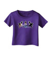 Galaxy Masquerade Mask Infant T-Shirt Dark by TooLoud-Infant T-Shirt-TooLoud-Purple-06-Months-Davson Sales