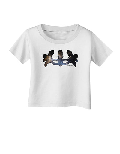 Galaxy Masquerade Mask Infant T-Shirt by TooLoud-Infant T-Shirt-TooLoud-White-06-Months-Davson Sales