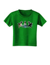 Galaxy Masquerade Mask Toddler T-Shirt Dark by TooLoud-Toddler T-Shirt-TooLoud-Clover-Green-2T-Davson Sales