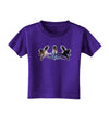 Galaxy Masquerade Mask Toddler T-Shirt Dark by TooLoud-Toddler T-Shirt-TooLoud-Purple-2T-Davson Sales