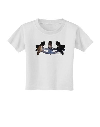 Galaxy Masquerade Mask Toddler T-Shirt by TooLoud-Toddler T-Shirt-TooLoud-White-2T-Davson Sales