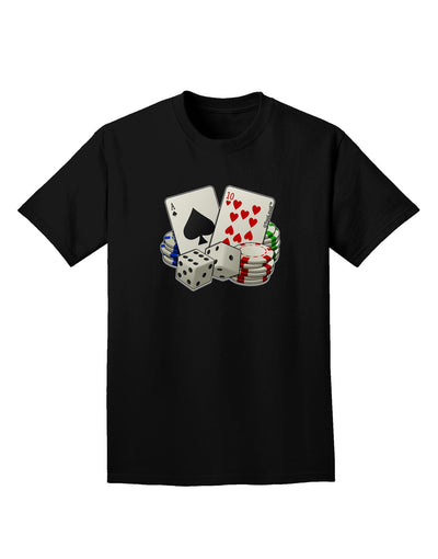 Gambling Weapons Adult Dark T-Shirt-Mens T-Shirt-TooLoud-Black-Small-Davson Sales