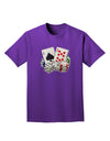 Gambling Weapons Adult Dark T-Shirt-Mens T-Shirt-TooLoud-Purple-Small-Davson Sales