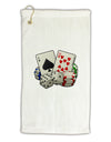 Gambling Weapons Micro Terry Gromet Golf Towel 16 x 25 inch-Golf Towel-TooLoud-White-Davson Sales