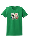 Gambling Weapons Womens Dark T-Shirt-TooLoud-Kelly-Green-X-Small-Davson Sales