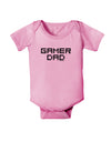 Gamer Dad Baby Romper Bodysuit by TooLoud-TooLoud-Light-Pink-06-Months-Davson Sales