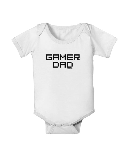 Gamer Dad Baby Romper Bodysuit by TooLoud-TooLoud-White-06-Months-Davson Sales
