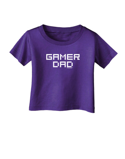Gamer Dad Infant T-Shirt Dark by TooLoud-TooLoud-Purple-06-Months-Davson Sales