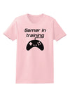 Gamer In Training BnW Womens T-Shirt-Womens T-Shirt-TooLoud-PalePink-X-Small-Davson Sales