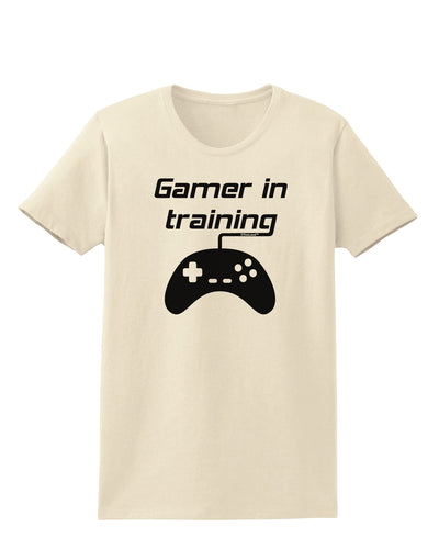 Gamer In Training BnW Womens T-Shirt-Womens T-Shirt-TooLoud-Natural-X-Small-Davson Sales