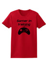 Gamer In Training BnW Womens T-Shirt-Womens T-Shirt-TooLoud-Red-X-Small-Davson Sales