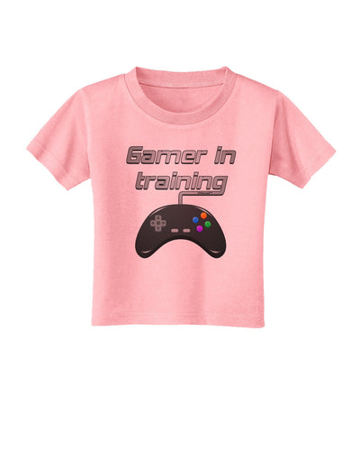 Gamer In Training Color Toddler T-Shirt-Toddler T-Shirt-TooLoud-Candy-Pink-2T-Davson Sales