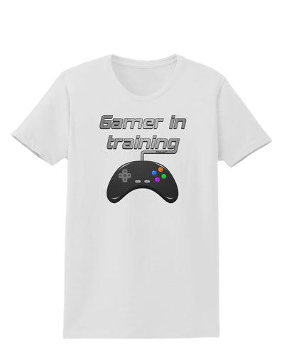 Gamer In Training Color Womens T-Shirt-Womens T-Shirt-TooLoud-White-X-Small-Davson Sales