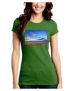 Garden of the Gods Colorado Juniors Petite Crew Dark T-Shirt-T-Shirts Juniors Tops-TooLoud-Kiwi-Green-Juniors Fitted Small-Davson Sales