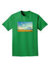 Garden of the Gods Watercolor Adult Dark T-Shirt-Mens T-Shirt-TooLoud-Kelly-Green-Small-Davson Sales