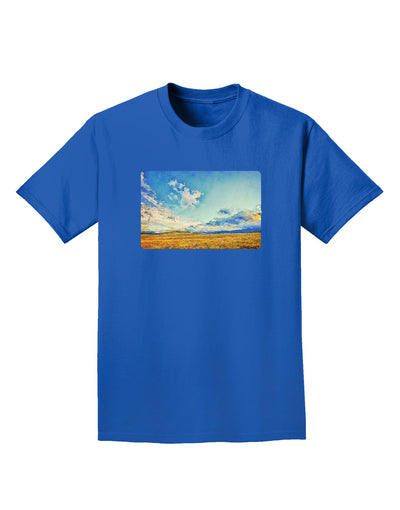 Garden of the Gods Watercolor Adult Dark T-Shirt-Mens T-Shirt-TooLoud-Royal-Blue-Small-Davson Sales