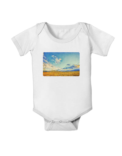 Garden of the Gods Watercolor Baby Romper Bodysuit-Baby Romper-TooLoud-White-06-Months-Davson Sales