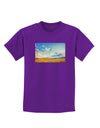 Garden of the Gods Watercolor Childrens Dark T-Shirt-Childrens T-Shirt-TooLoud-Purple-X-Small-Davson Sales