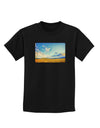 Garden of the Gods Watercolor Childrens Dark T-Shirt-Childrens T-Shirt-TooLoud-Black-X-Small-Davson Sales