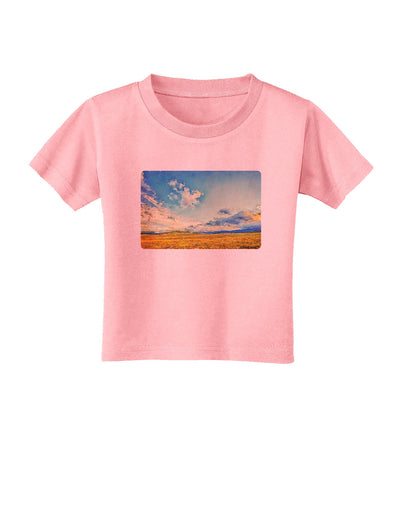 Garden of the Gods Watercolor Toddler T-Shirt-Toddler T-Shirt-TooLoud-Candy-Pink-2T-Davson Sales