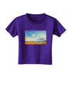 Garden of the Gods Watercolor Toddler T-Shirt Dark-Toddler T-Shirt-TooLoud-Purple-2T-Davson Sales