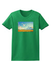 Garden of the Gods Watercolor Womens Dark T-Shirt-TooLoud-Kelly-Green-X-Small-Davson Sales