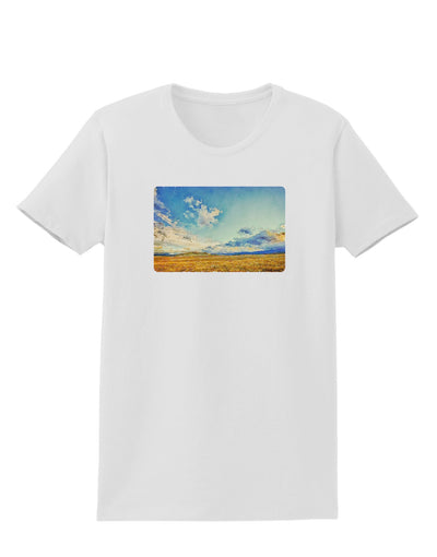 Garden of the Gods Watercolor Womens T-Shirt-Womens T-Shirt-TooLoud-White-X-Small-Davson Sales