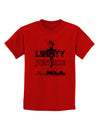 Gay Equality Liberty Justice for All Childrens T-Shirt-Childrens T-Shirt-TooLoud-Red-X-Small-Davson Sales