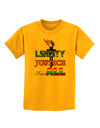 Gay Equality Liberty Justice for All Childrens T-Shirt-Childrens T-Shirt-TooLoud-Gold-X-Small-Davson Sales