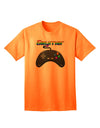 Gaymer Adult T-Shirt Vibrant and Stylish for Gaming Enthusiasts-Mens T-shirts-TooLoud-Neon-Orange-Small-Davson Sales