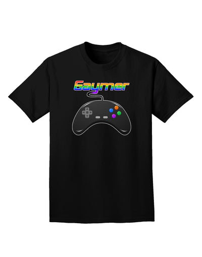 Gaymer Color Adult Dark T-Shirt-Mens T-Shirt-TooLoud-Black-Small-Davson Sales