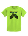 Gaymer Color Childrens T-Shirt-Childrens T-Shirt-TooLoud-Lime-Green-X-Small-Davson Sales