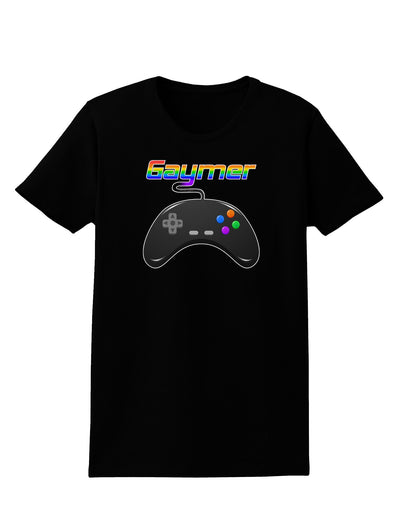 Gaymer Color Womens Dark T-Shirt-Womens T-Shirt-TooLoud-Black-X-Small-Davson Sales